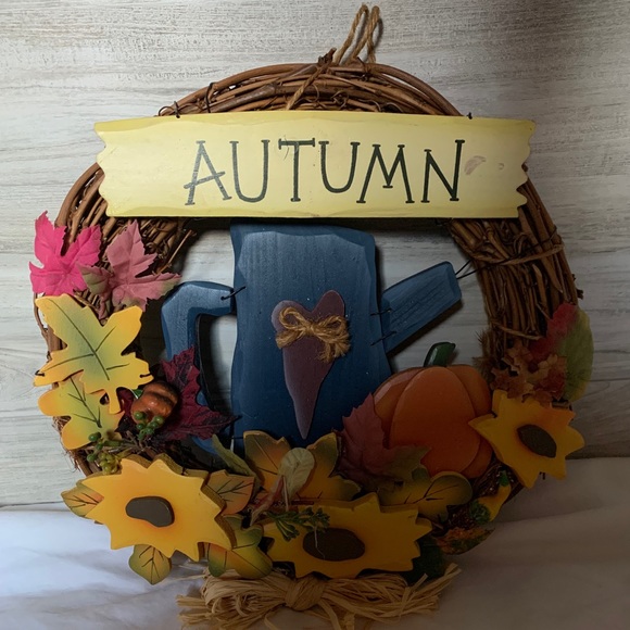 Door decoration autumn fall door hanger - Picture 4 of 5